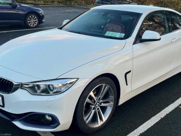 BMW 4-Series Coupe, Diesel, 2017, White
