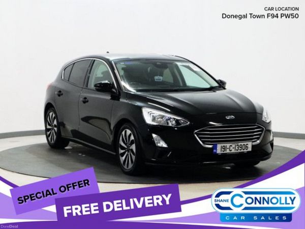 Ford Focus Hatchback, Petrol, 2019, Black