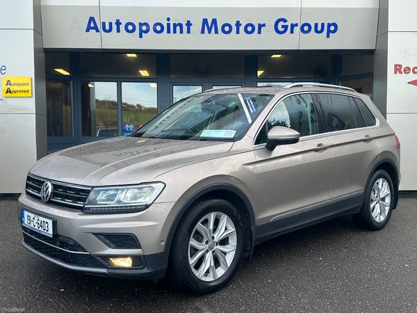 Volkswagen Tiguan SUV, Diesel, 2019, Beige