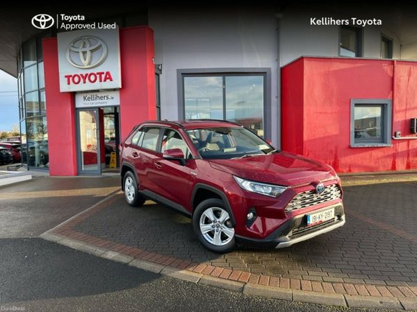 Toyota RAV4 SUV, Petrol Hybrid, 2019, Red