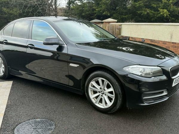 BMW 5-Series Saloon, Diesel, 2015, Black