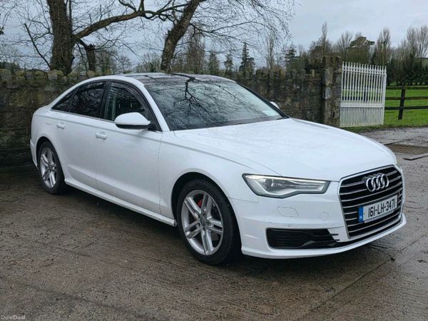 Audi A6 Saloon, Diesel, 2016, White