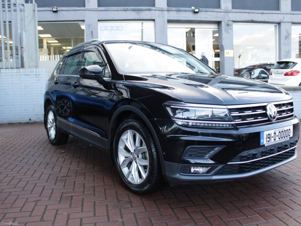 Volkswagen Tiguan Estate, Diesel, 2019, Black