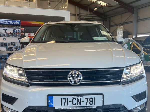 Volkswagen Tiguan SUV, Diesel, 2017, White