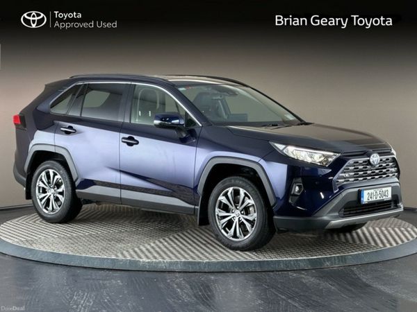 Toyota RAV4 SUV, Petrol Hybrid, 2024, Blue