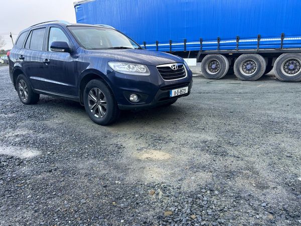 Hyundai Santa Fe SUV, Diesel, 2011, Blue
