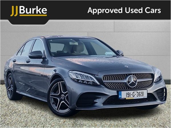 Mercedes-Benz C-Class Saloon, Petrol Hybrid, 2019, Grey