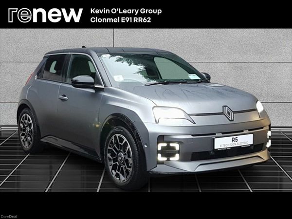 Renault 5 E-Tech Hatchback, Electric, 2026, Grey