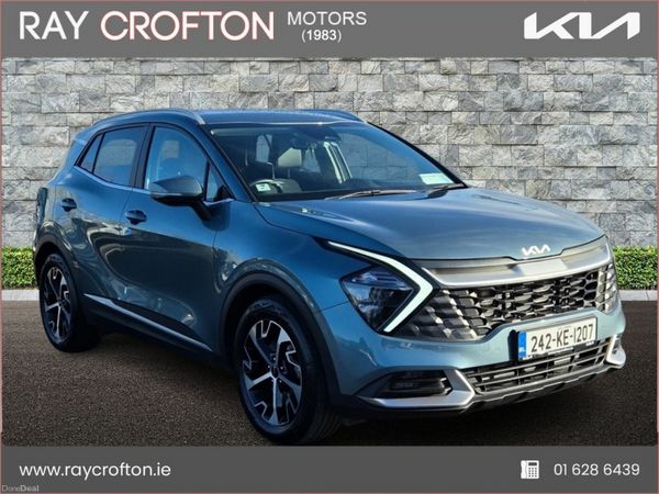 Kia Sportage SUV, Diesel, 2024, Green