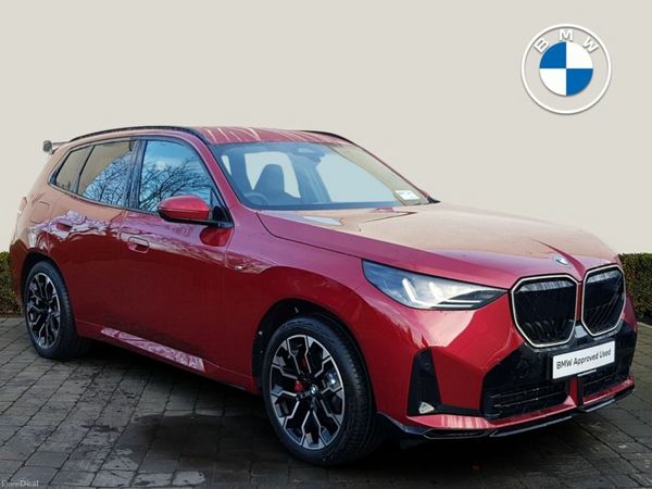 BMW X3 SUV, Petrol Plug-in Hybrid, 2026, Red