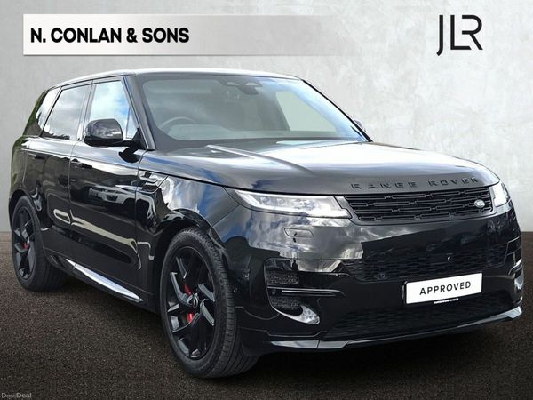 Land Rover Range Rover Sport SUV, Petrol Hybrid, 2025, Black