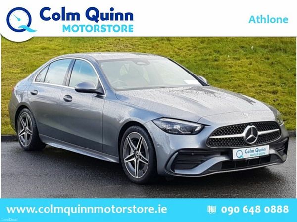 Mercedes-Benz C-Class Saloon, Petrol Hybrid, 2022, Grey