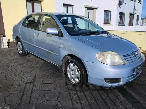 Toyota Corolla Saloon, Petrol, 2005, Blue