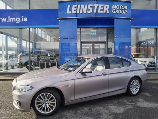 BMW 5-Series Saloon, Diesel, 2015, Silver