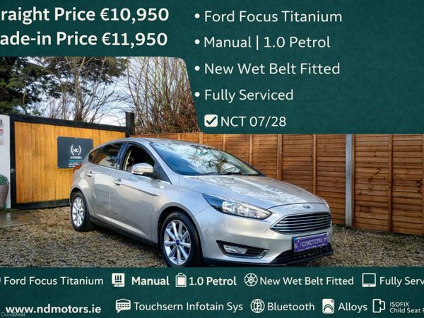 Ford Focus Hatchback, Petrol, 2017, Grey