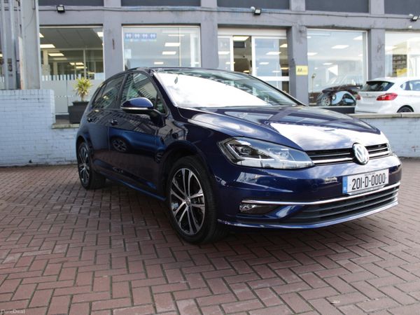 Volkswagen Golf Hatchback, Petrol, 2020, Blue
