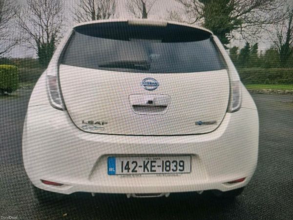 Nissan Leaf Hatchback, Electric, 2014, White