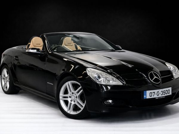 Mercedes-Benz SLK Convertible, Petrol, 2007, Black