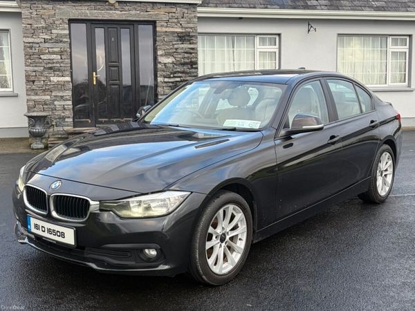 BMW 3-Series Saloon, Diesel, 2016, Black