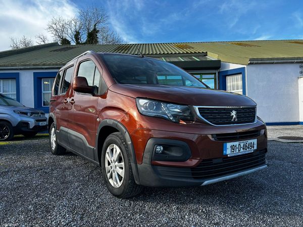 Peugeot Rifter MPV, Diesel, 2019, Orange