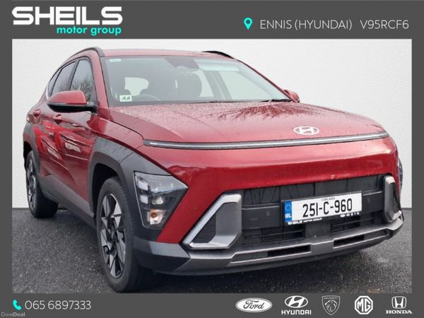 Hyundai KONA MPV, Petrol, 2025, Red
