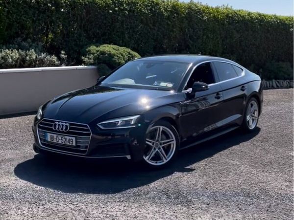 Audi A5 Hatchback, Diesel, 2018, Black