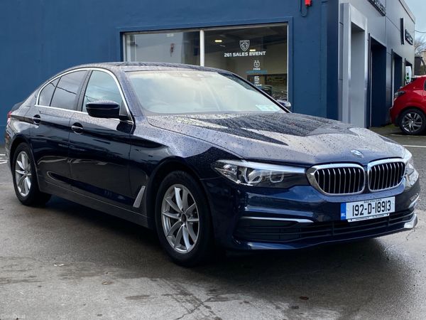 BMW 5-Series Saloon, Diesel, 2019, Blue