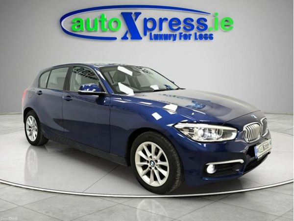 BMW 1-Series Hatchback, Diesel, 2017, Blue