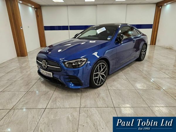 Mercedes-Benz E-Class Coupe, Petrol Hybrid, 2023, Blue