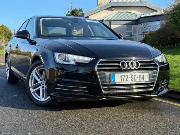 Audi A4 Saloon, Diesel, 2017, Black