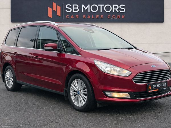 Ford Galaxy MPV, Petrol, 2018, Red