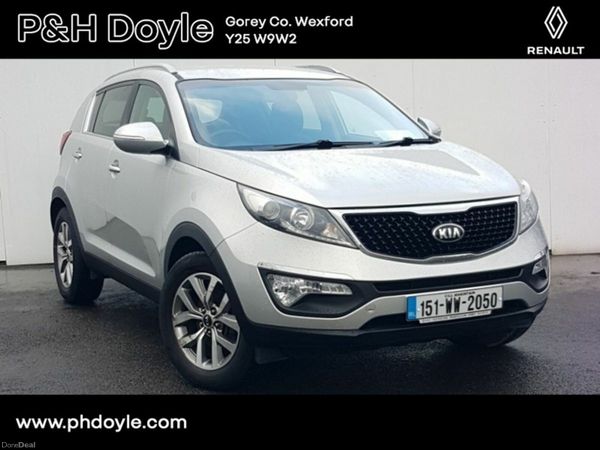 Kia Sportage SUV, Diesel, 2015, Silver