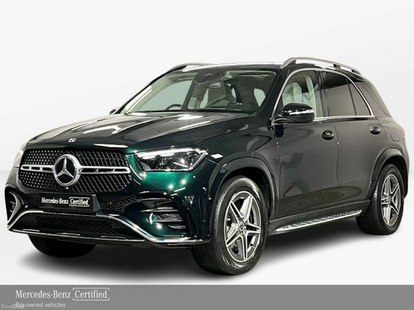 Mercedes-Benz GLE SUV, Diesel Plug-in Hybrid, 2024, Green