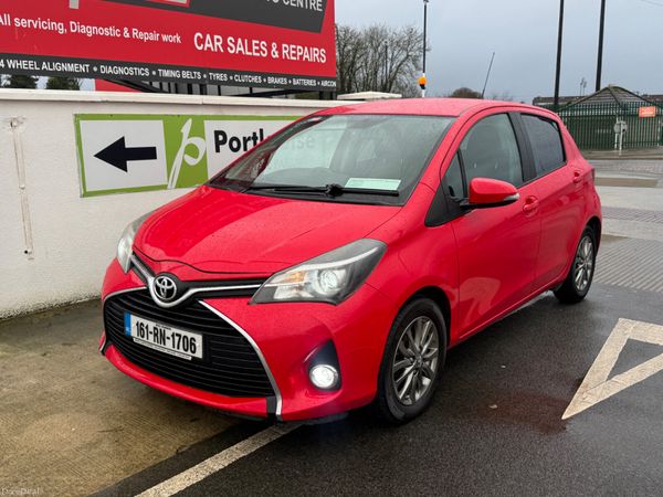 Toyota Yaris Hatchback, Petrol, 2016, Red