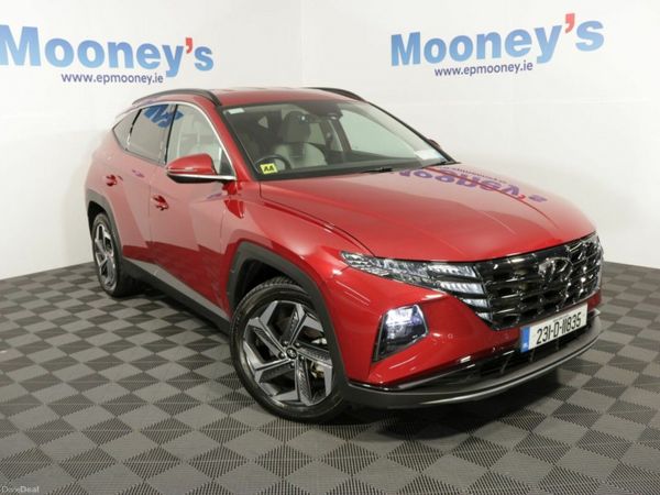 Hyundai Tucson SUV, Petrol Hybrid, 2023, Red