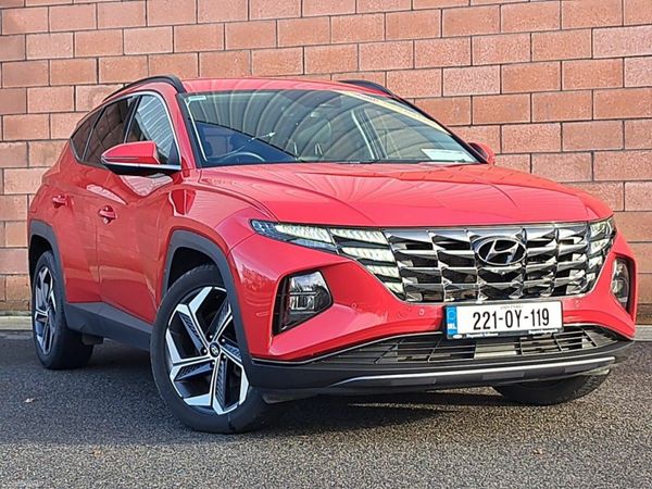 Hyundai Tucson SUV, Petrol Plug-in Hybrid, 2022, Red