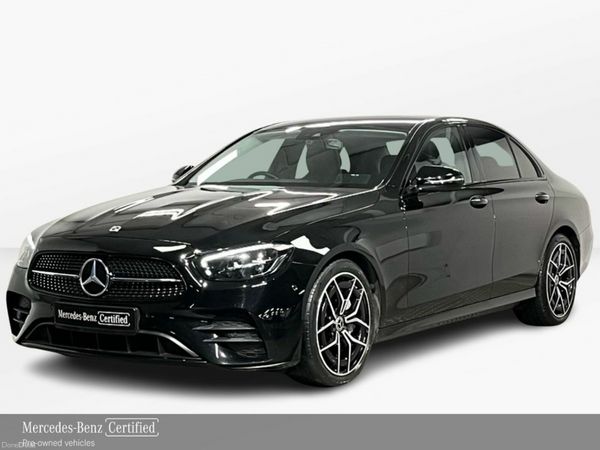 Mercedes-Benz E-Class Saloon, Diesel Hybrid, 2022, Black