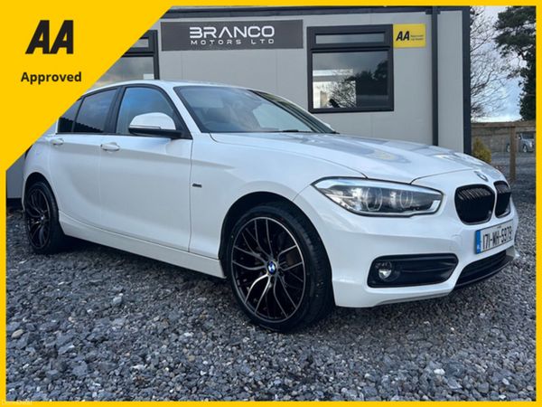 BMW 1-Series Hatchback, Diesel, 2017, White