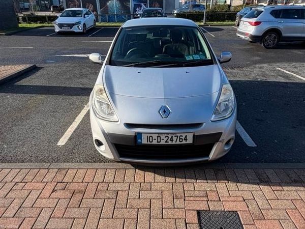 Renault Clio Hatchback, Ethanol Petrol, 2010, Silver
