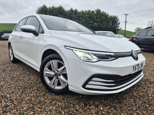Volkswagen Golf Hatchback, Petrol, 2021, White