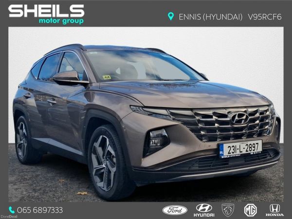 Hyundai Tucson SUV, Petrol Hybrid, 2023, Brown
