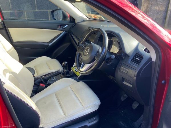 Mazda CX-5 SUV, Diesel, 2015, Red