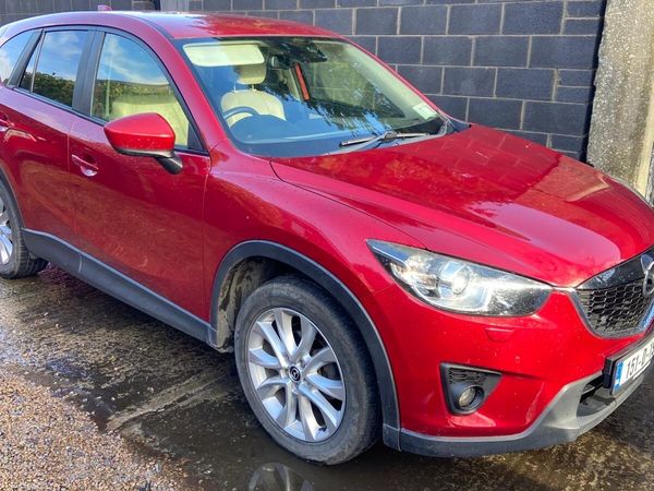 Mazda CX-5 SUV, Diesel, 2015, Red