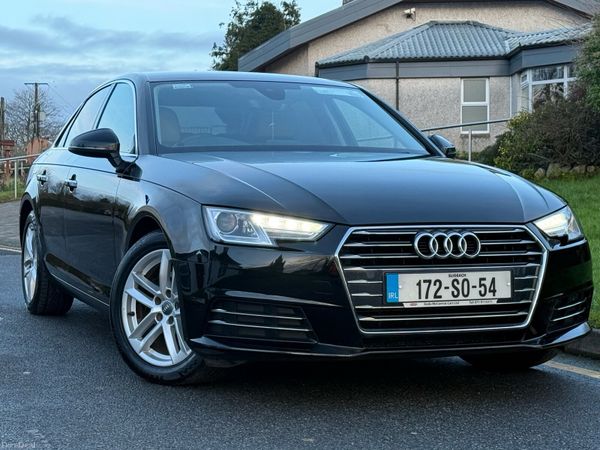 Audi A4 Saloon, Diesel, 2017, Black