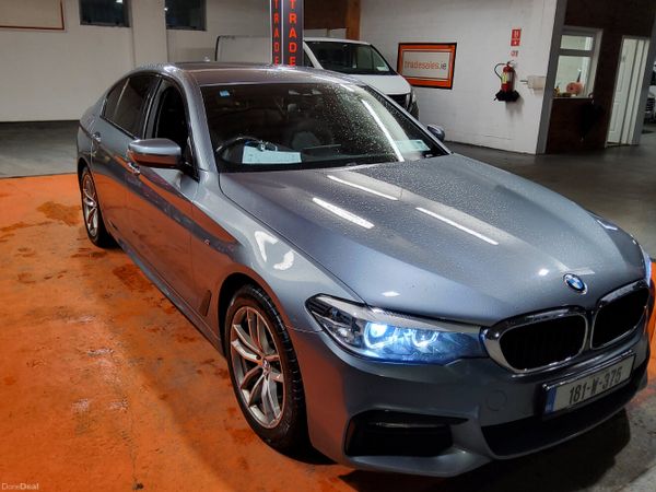 BMW 5-Series Saloon, Diesel, 2018, Grey