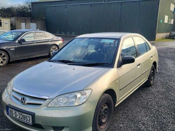Honda Civic Saloon, Petrol, 2005, Beige