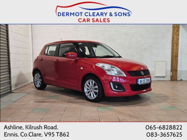 Suzuki Swift Hatchback, Petrol, 2016, Red