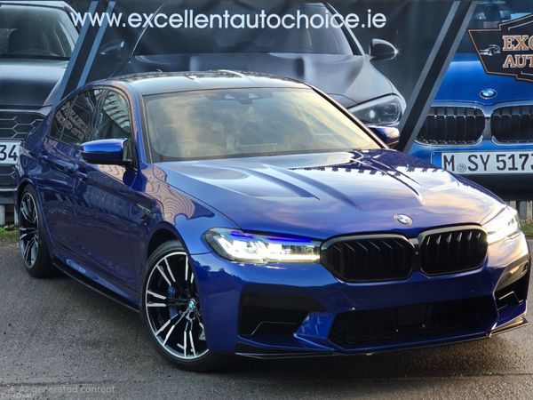 BMW M5 Saloon, Petrol, 2019, Blue