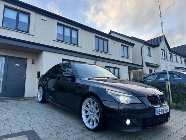 BMW 5-Series Saloon, Diesel, 2008, Black