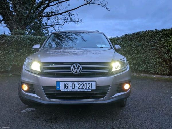 Volkswagen Tiguan SUV, Diesel, 2016, Brown
